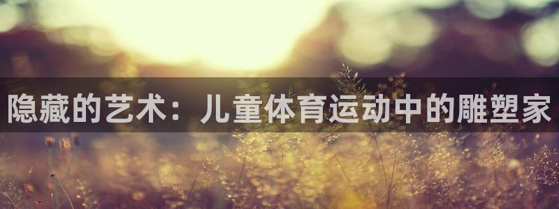 球客岛：隐藏的艺术：儿童体育运动中的雕塑家