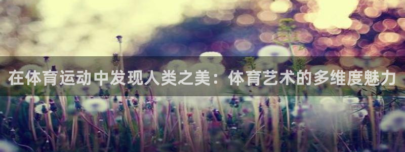 球客岛：在体育运动中发现人类之美：体育艺术的多维度魅力