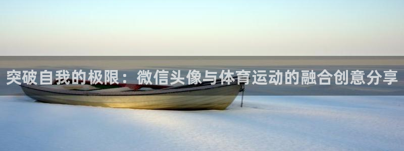 球客岛：突破自我的极限：微信头像与体育运动的融合创意分享